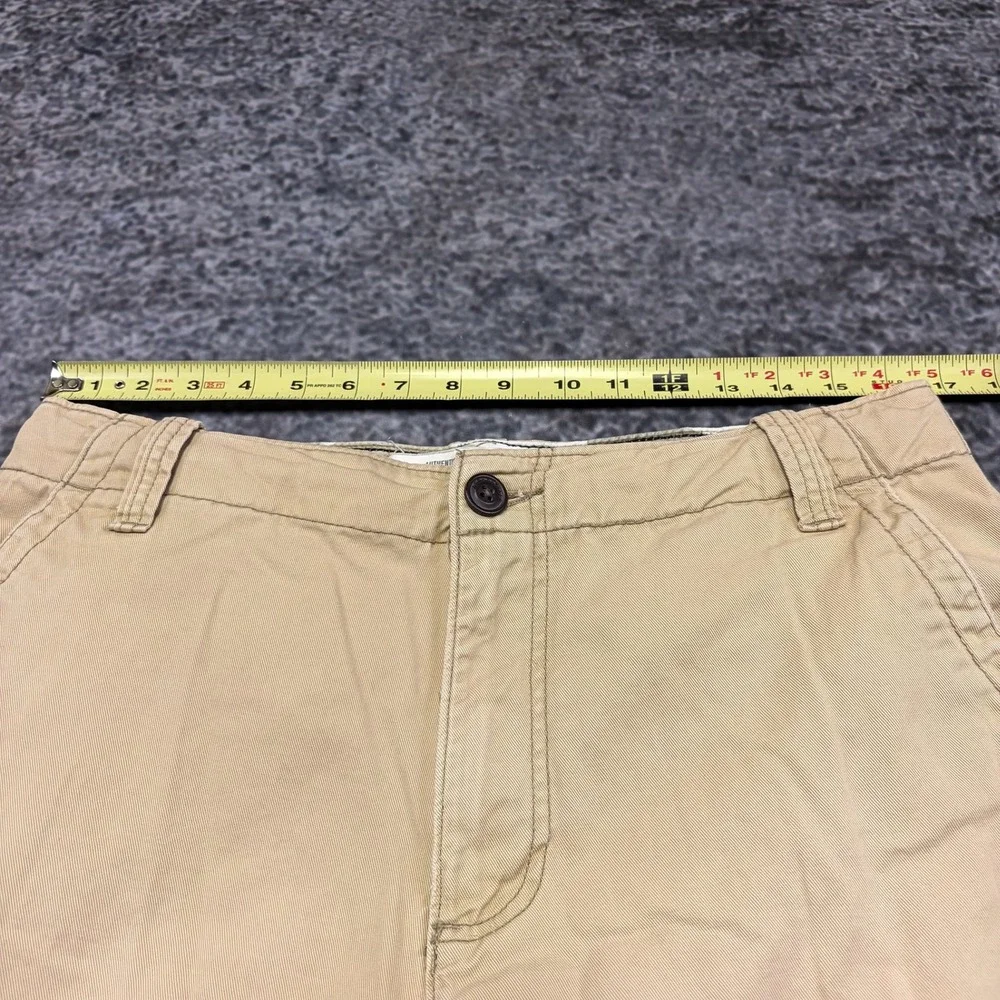 VTG Aeropostale Cargo Shorts Mens 32 Tan Baggy Utility Surf Skater Outdoor Y2K